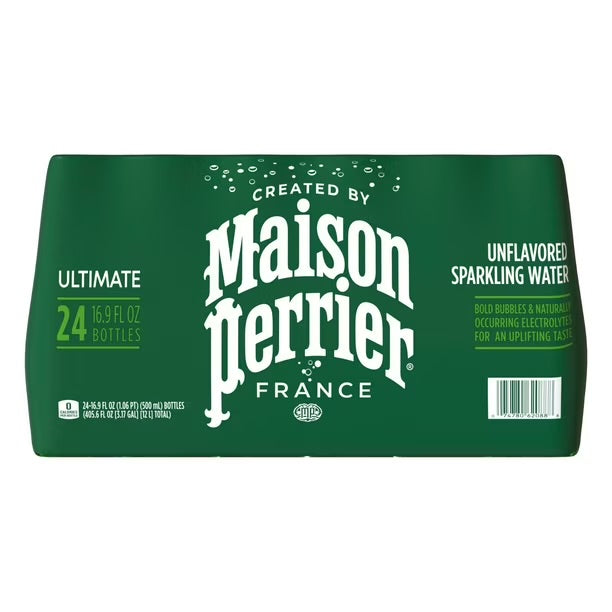 Maison Perrier Sparkling Water 16.9 Fl Oz Bottle (Pack of 24)