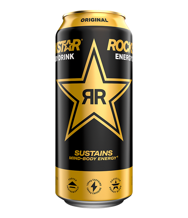 Rockstar Energy The Original energy drink 16 fl oz can, 12 Pack