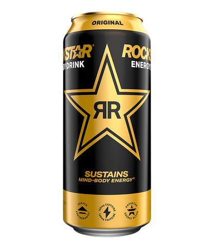 Rockstar Energy The Original energy drink 16 fl oz can, 12 Pack