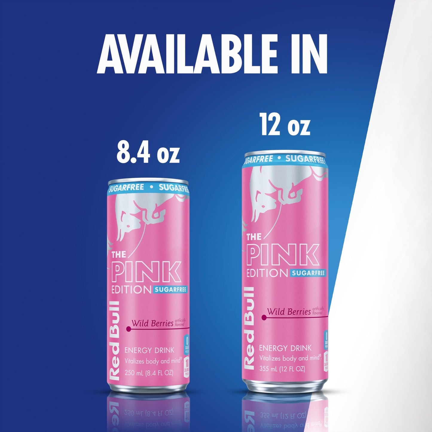 Red Bull Pink Edition Sugar Free (Wild Berries) Energy Drink, 8.4 Fl Oz Can (Pack of 24)