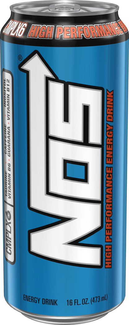 NOS Original: High Performance Energy Drink. 16 Fl oz