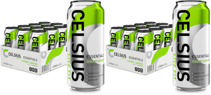 CELSIUS ESSENTIALS™ Sparkling Dragonberry, Sugar Free Performance Energy Drink, 16 Fl Oz (Pack of 12)