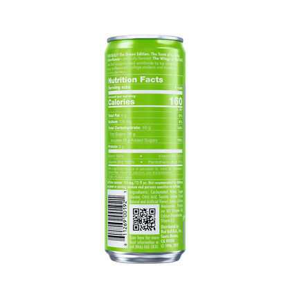 Red Bull Energy Drink, Green Edition (Curuba Elderflower), 12 Fl Oz Can, (Pack of 24)