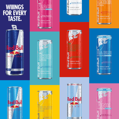 Red Bull Energy Drink, Pink Edition, 12 Fl Oz (Pack of 24)
