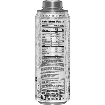 Monster Zero Ultra Megacan Energy Drink, 24 Fl Oz Can (Pack of 12)