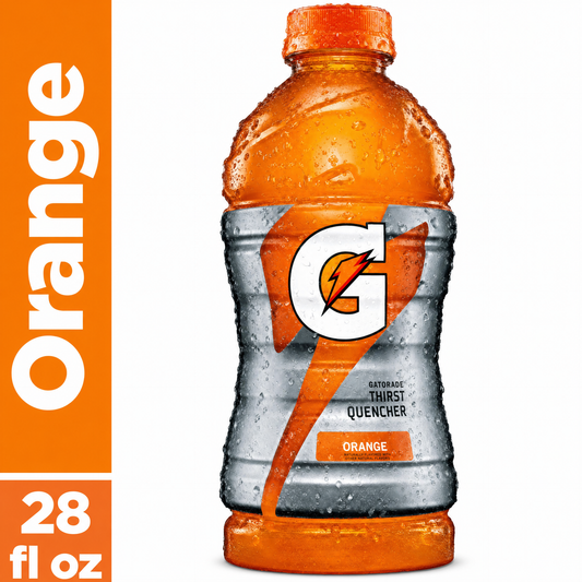 Gatorade, Sports Hydration Beverage, Orange, 28 Fl Oz (Pack of 15)