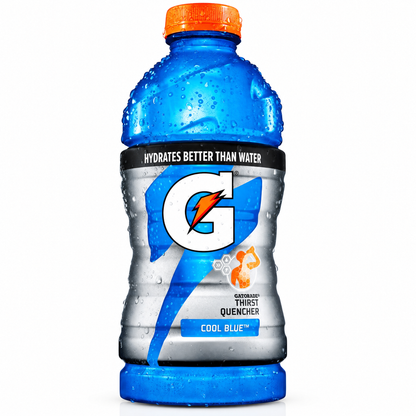 Gatorade Sports Hydration Drink, Cool Blue, 28 Fl Oz Bottle (Pack of 15)