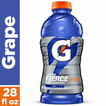Gatorade, Sports Hydration Beverage, Grape, 28 Fl Oz (Pack of 15)