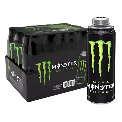 Monster Energy Drink, Regular 24 Fl Oz (Pack of 12)
