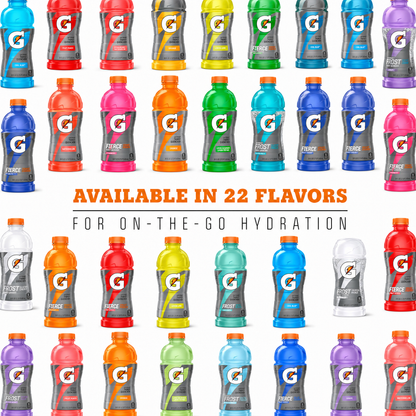 Gatorade Sports Hydration Drink, Glacier Cherry, 28 Fl Oz Bottle (Pack of 15) (Copy)